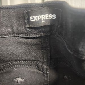 Womens Express Mid rise skinny 12.